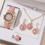 Luxury Women’s Watch & Jewelry Gift Set