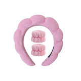 Twist Sponge Headband Wrist Strap Suit Women