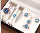 Luxury Women’s Watch & Jewelry Gift Set