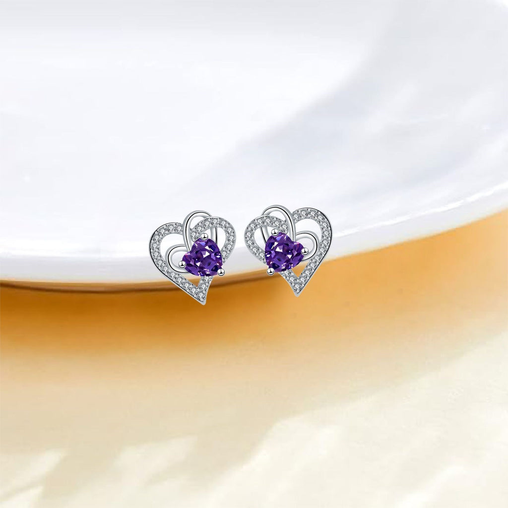 Earrings Heart-shaped