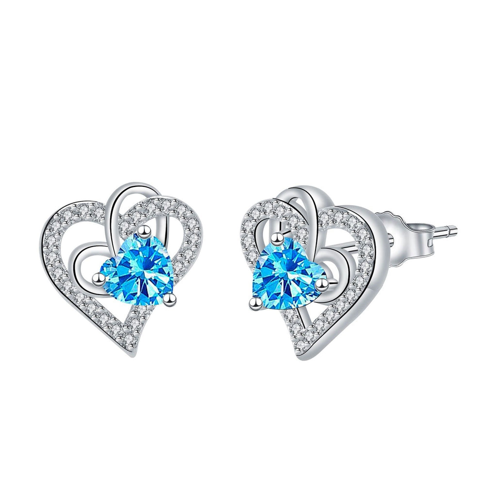 Earrings Heart-shaped
