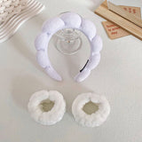 Twist Sponge Headband Wrist Strap Suit Women