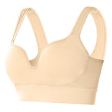 Wireless Push Up Women's Yoga Fitness Running Shockproof Sports Bra, sports bra, gym bra, training bra, fitness bra