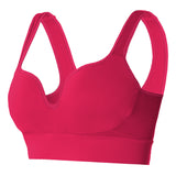 Wireless Push Up Women's Yoga Fitness Running Shockproof Sports Bra, sports bra, gym bra, training bra, fitness bra