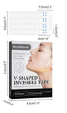 Fashion Simple Face Invisible Lifting Stickers