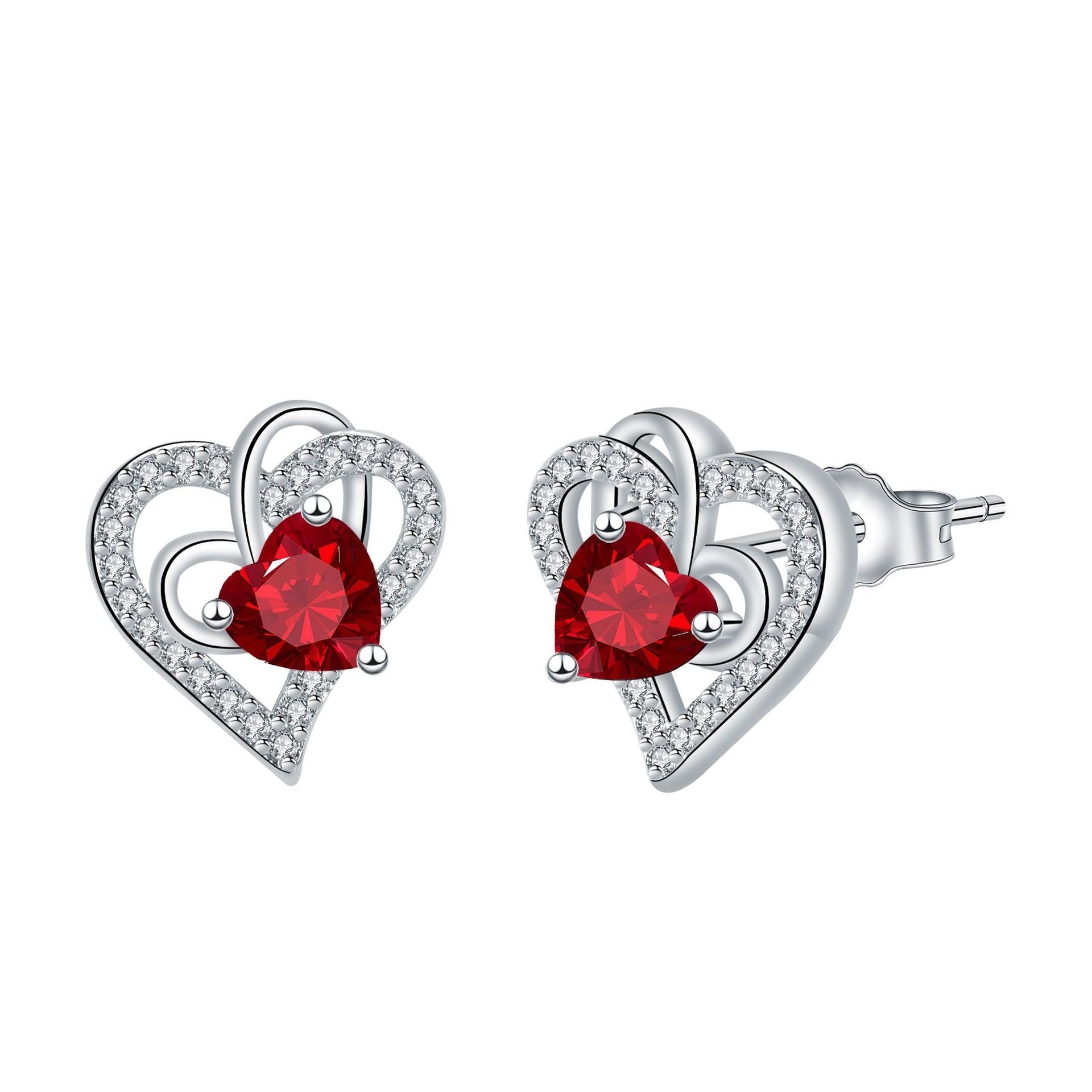 Earrings Heart-shaped