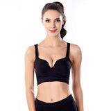Wireless Push Up Women's Yoga Fitness Running Shockproof Sports Bra, sports bra, gym bra, training bra, fitness bra