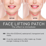 Fashion Simple Face Invisible Lifting Stickers