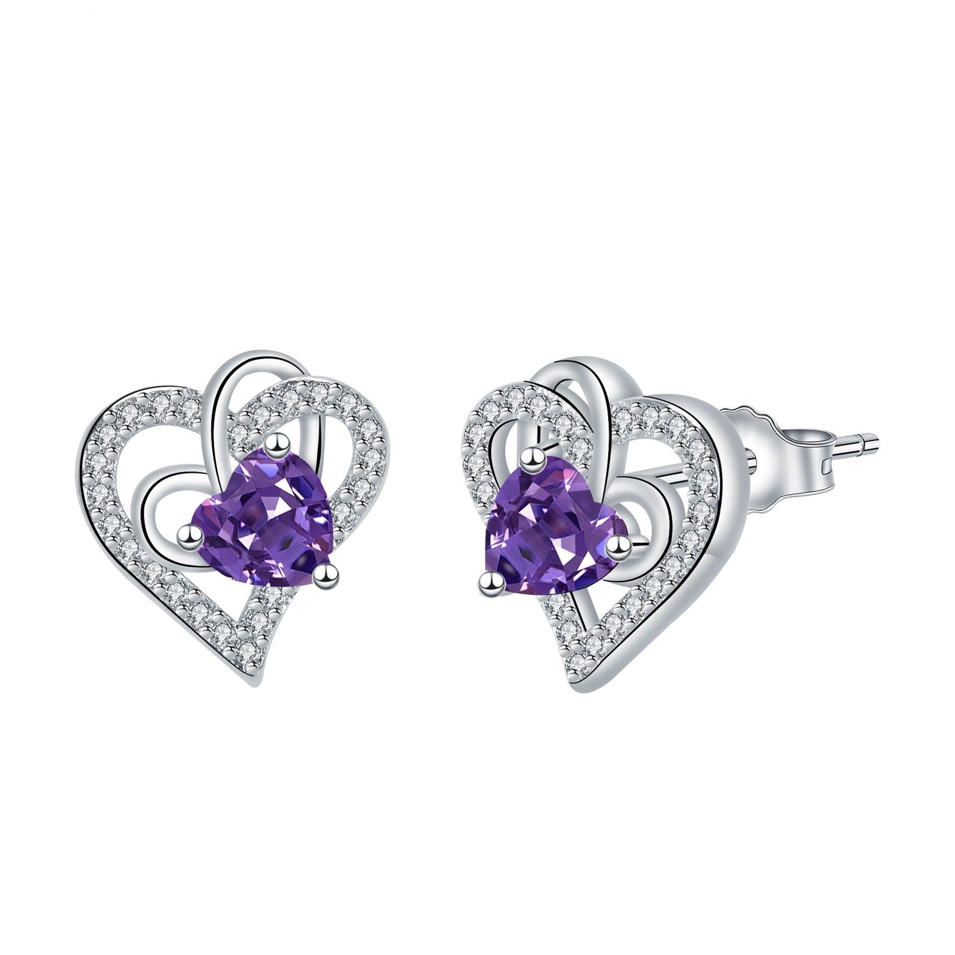 Earrings Heart-shaped