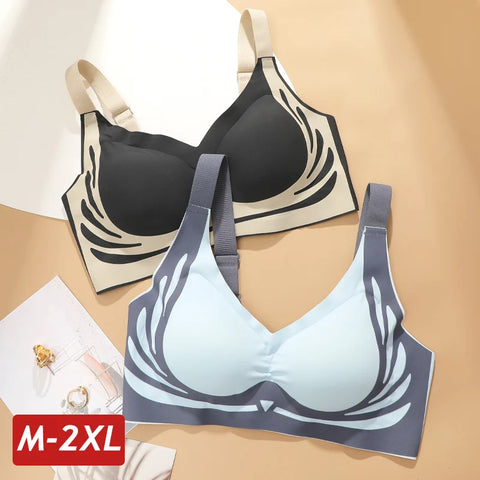  Push up Bras Women Soft Support Female  No Steel Sleepwear