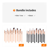 12-Piece Professional Eye Makeup Brush Set for Eyeshadow, Eyebrow, and Eyeliner Blending, eyeliner pencils
