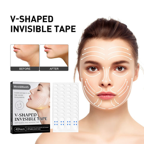 Fashion Simple Face Invisible Lifting Stickers