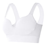 Wireless Push Up Women's Yoga Fitness Running Shockproof Sports Bra, sports bra, gym bra, training bra, fitness bra