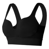 Wireless Push Up Women's Yoga Fitness Running Shockproof Sports Bra, sports bra, gym bra, training bra, fitness bra