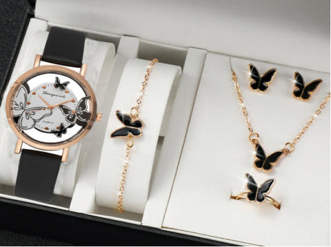 Luxury Women’s Watch & Jewelry Gift Set